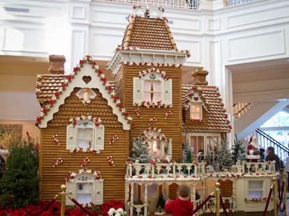 Disney World Grand Floridian Resort gingerbread house
