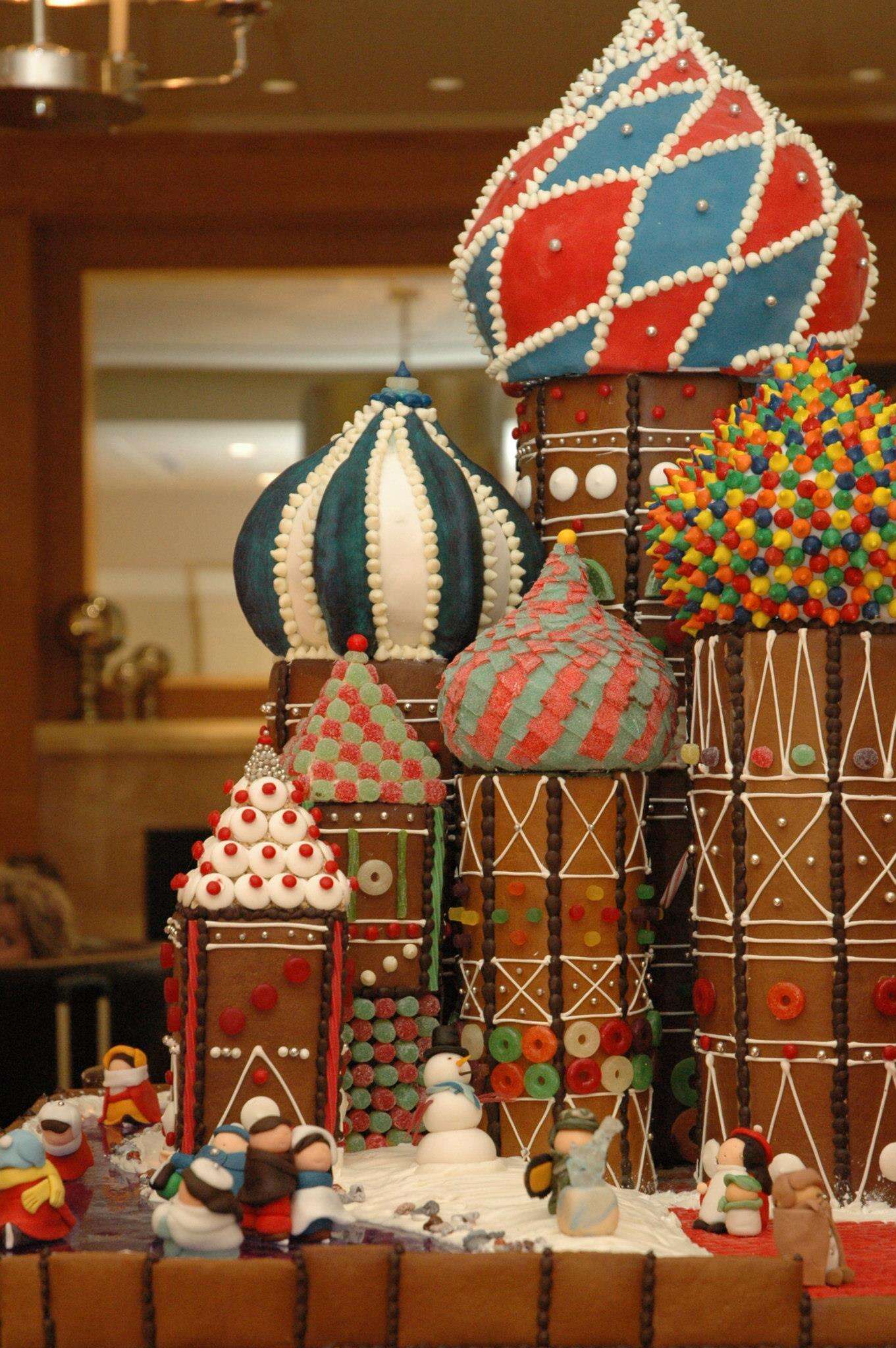 Sheraton Seattle Russian gingerbread house