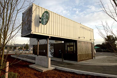 Reclaimed Starbucks