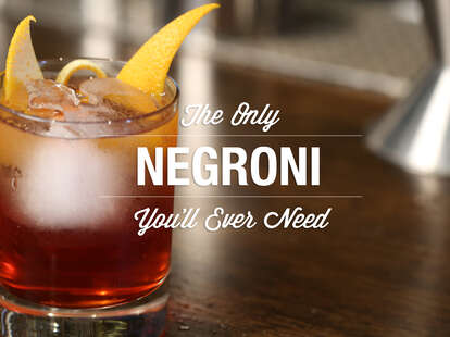 negroni cocktail