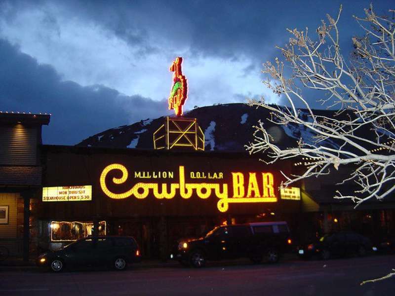 Million Dollar Cowboy Bar A Bar in Jackson, WY Thrillist