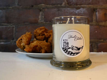 fried chicken candle