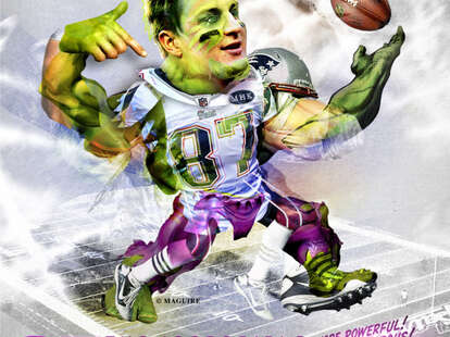 Gronk Print - Own - Thrillist Boston