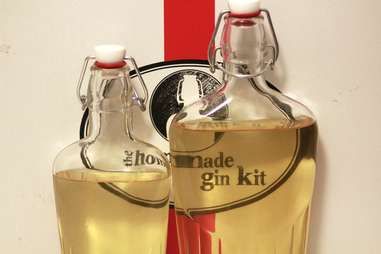 Homemade gin