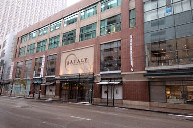 I had to Eataly in Chicago. It's the biggest Eataly in North