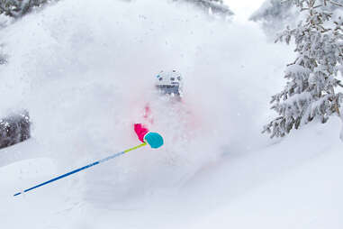 Northwoods powder skiing