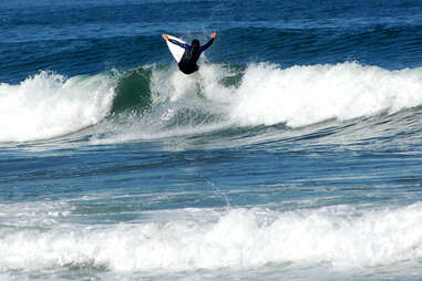 guy surfing