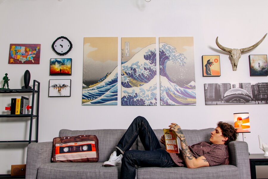 Turn Your Pad Into A Bona Fide Gallery With This Awesome Wall Art Thrillist 5706