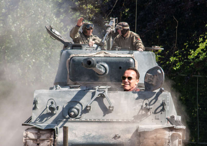 Arnold Schwarzenegger Tank Ride Giveaway for After-School All-Stars