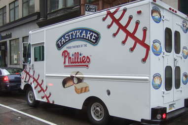 Tastykakes Phillies truck