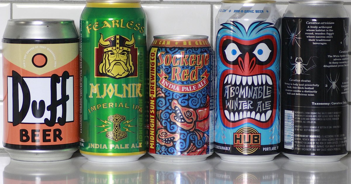 Beautiful Can Designs - The Coolest Beer Cans on the Market - Thrillist