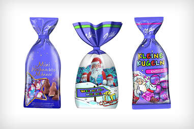 Milka Christmas chocolates
