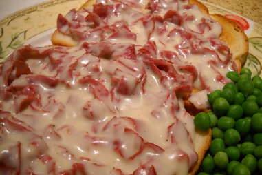 Creamed chipped beef