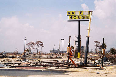 Damaged Waffle House