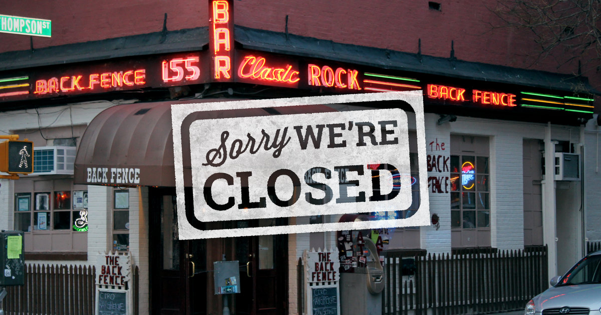 Restaurants and Bars That Closed in 2013 Thrillist NY