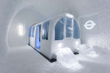 Subway suite at ICEHOTEL