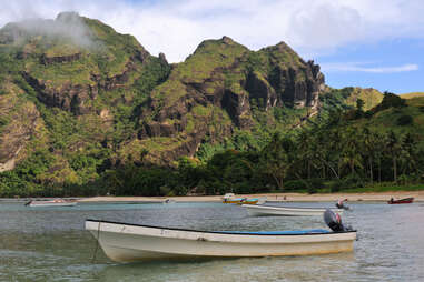 Fiji boats