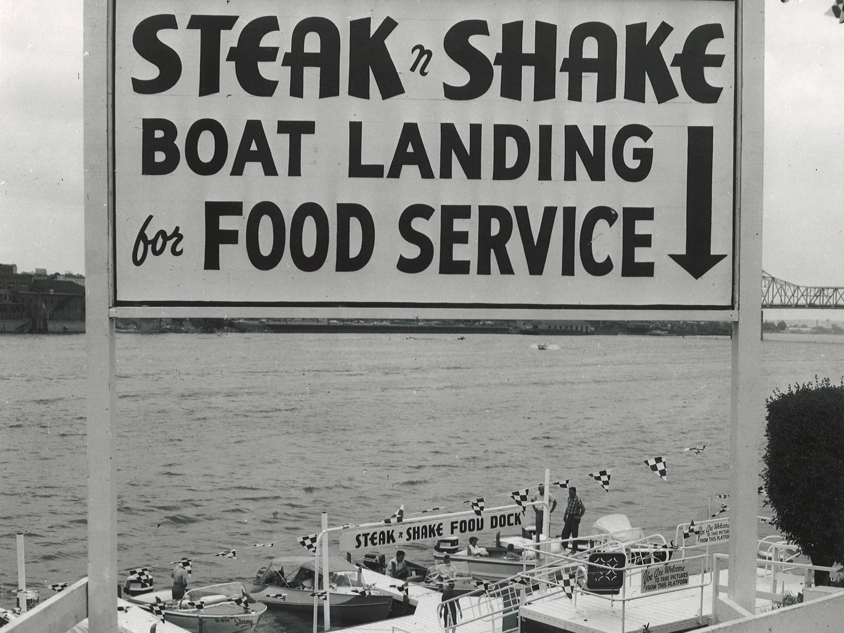 Steak 'n Shake boat landing