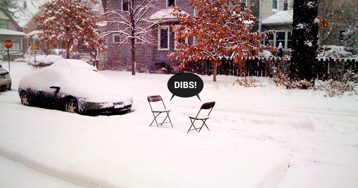 Chicago Parking Dibs The Unwritten Rules Thrillist Chicago