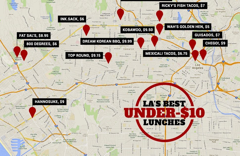 The 13 Best Cheap Los Angeles Lunches Thrillist