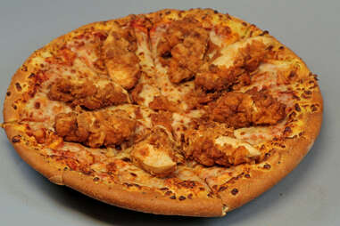 fried chicken pizza