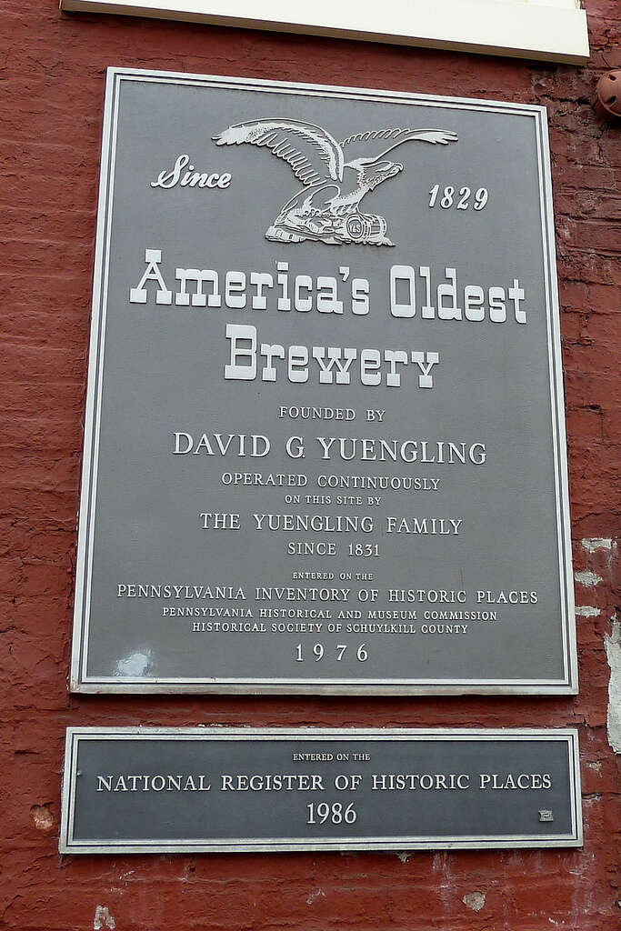 Yuengling plaque