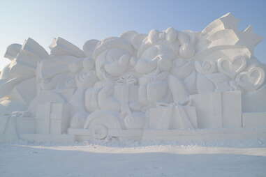 harbin ice festival snow sculpture