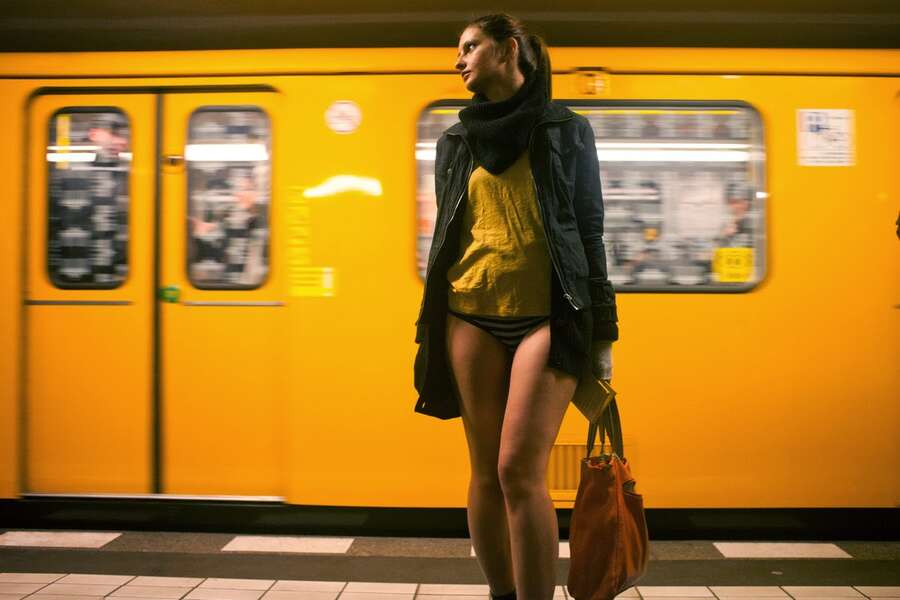 "No Pants Subway Ride" around the world 