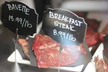 breakfast steak sign