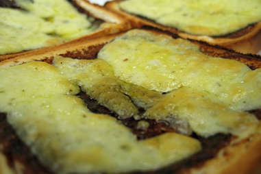 vegemite cheese toast