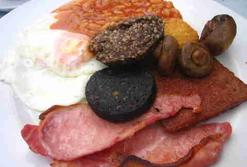 desayuno escocés completo