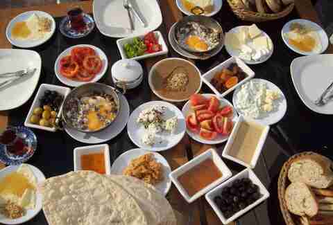 desayuno turco