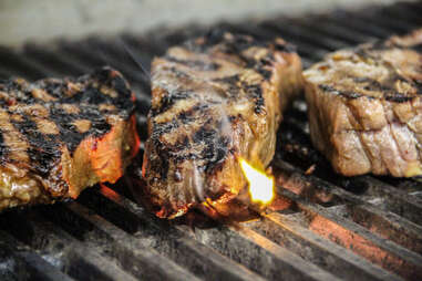 ribs on grill