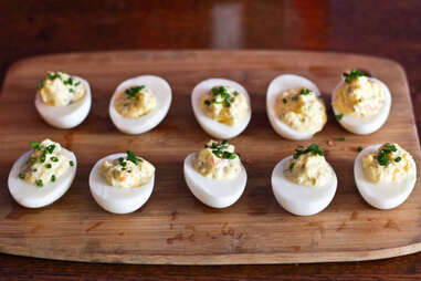 Sea-Deviled Eggs