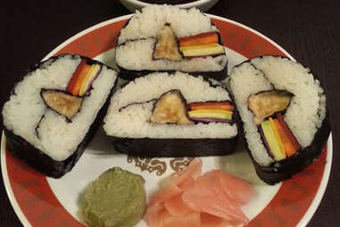 Dark Side of the Moon sushi