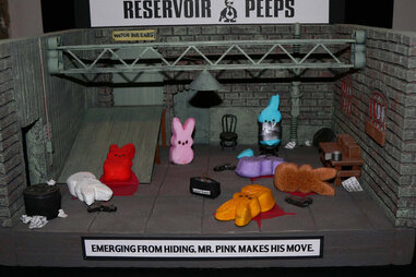 Peeps Art - Da Vinci Code, Playboy Club, and NASA replicas - Thrillist