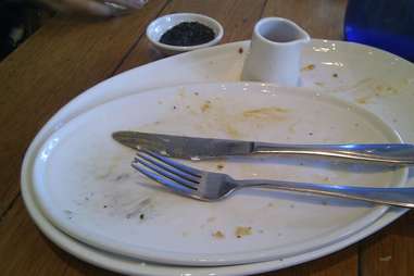 empty plate