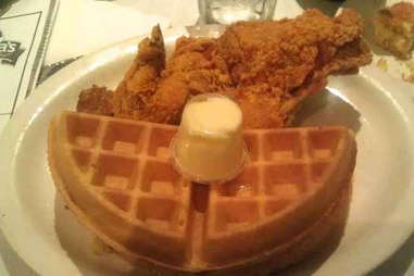  Sylvia's chicken and waffles