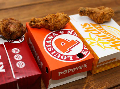 fast food fried chicken