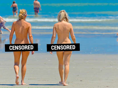 Nudes on the beach