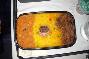 Disgusting in-flight meal