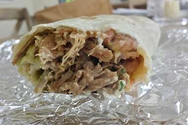 Super carnitas burrito