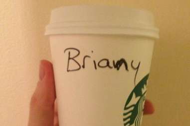 Misspelled Starbucks Bryan