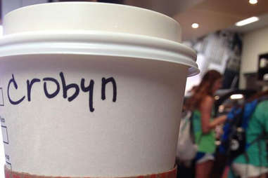 Misspelled Starbucks Corbin