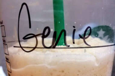 Misspelled Starbucks Jeanne