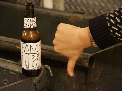 IPA thumbs down