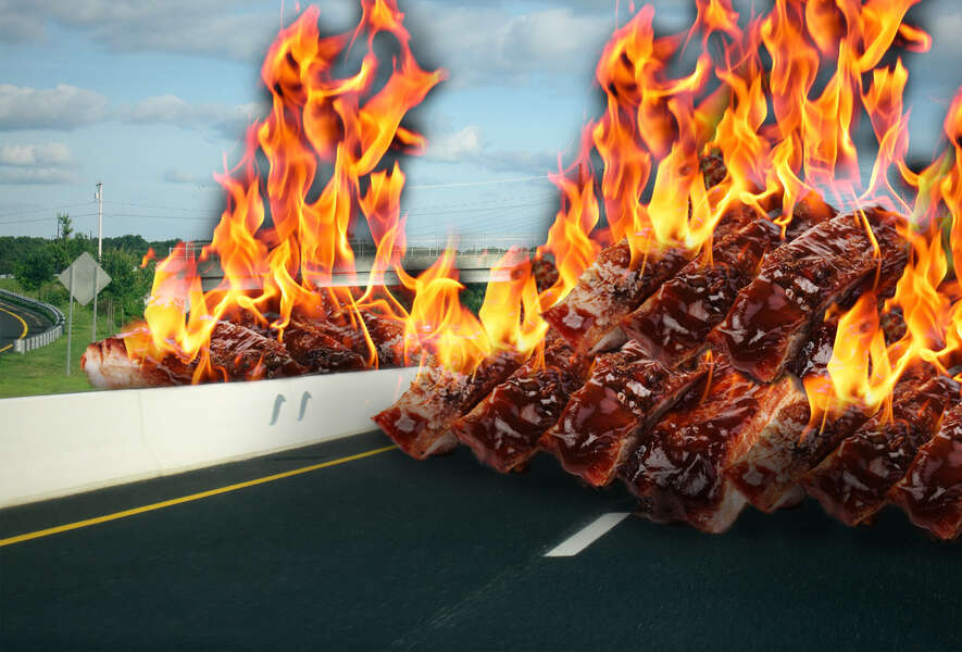 Southern California truck containing 76000 pounds of beef ribs catches ...