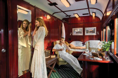 royal suite, safari train