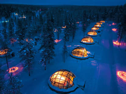 Kakslauttanen Arctic Resort Spend The Night In An Igloo In Finland Thrillist Nation