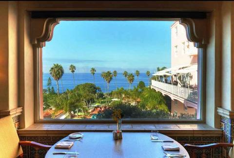 The Mediterranean Room at La Valencia Hotel: A San Diego, CA Restaurant.